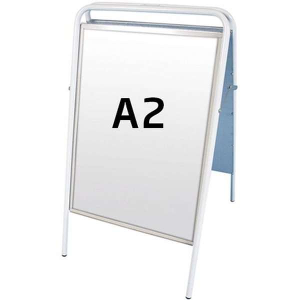 Expo Sign Standard Kundenstopper - A2 - weiß