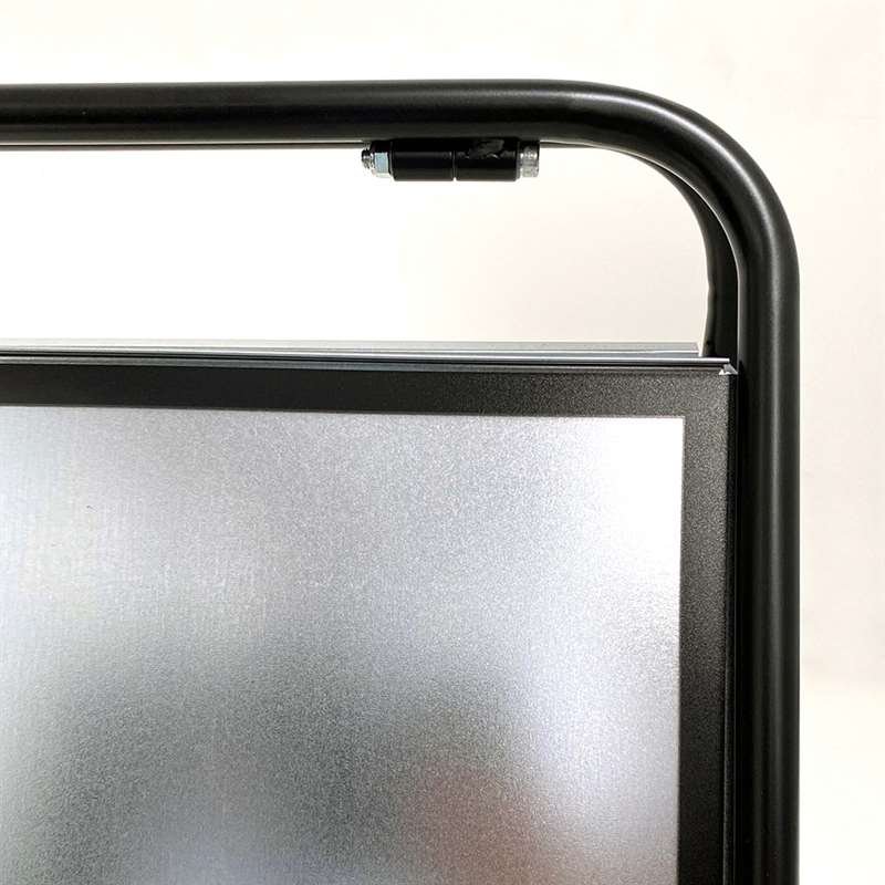 Expo Sign Kundenstopper, A3 mit Frontplatten - schwarz
