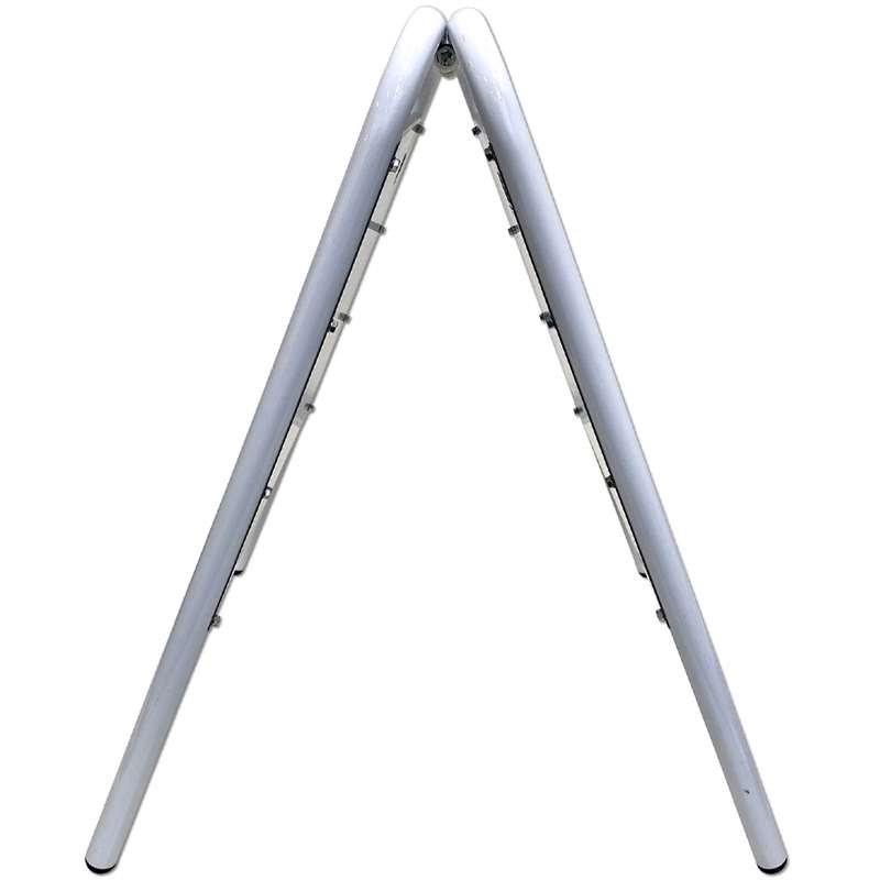 Expo Sign Kundenstopper, A3 mit Frontplatten - weiß