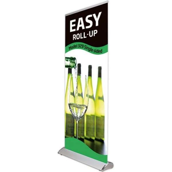 Oberprofil 80 cm mit Klemmleiste für Easy Roll-up, einseitig