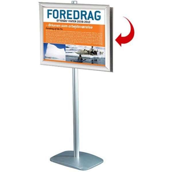 Mini-Multi Stand Infoständer - doppelseitig - A2-Klapprahmen