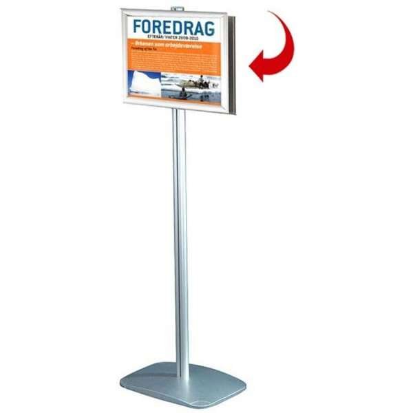 Mini-Multi Stand Infoständer - doppelseitig - A4-Klapprahmen