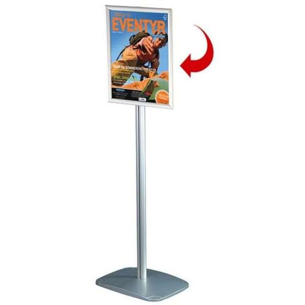 Mini-Multi Stand 1 Infoständer - einseitig - A4-Klapprahmen