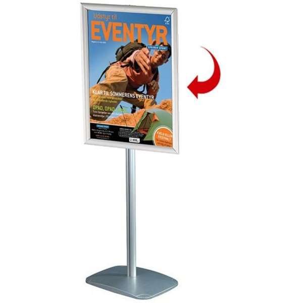 Mini Multi Stand 1 Infoständer - einseitig - A2-Klapprahmen