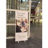 Classic Roll-up, einseitig, 85 x 200 cm - Silber #14