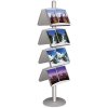 Multi Stand Infoständer Doppelseitig - 8xA3 - 29,7x42 cm große Stahlregale #1