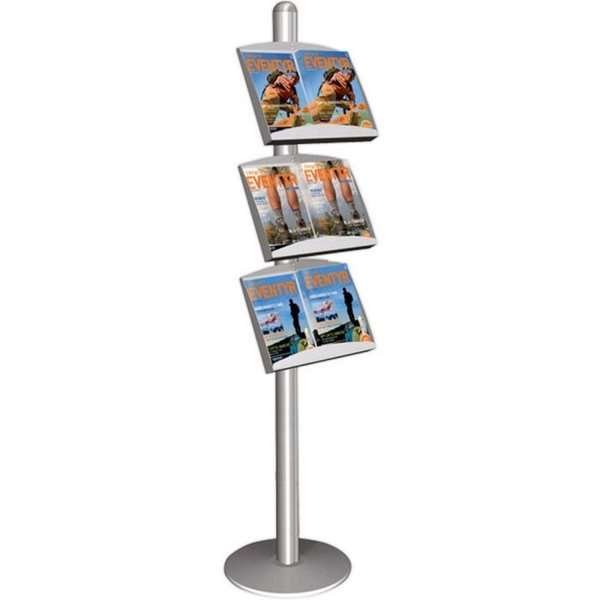 Multi Stand Infoständer einseitig - 3xA3 - 29,7x42 cm