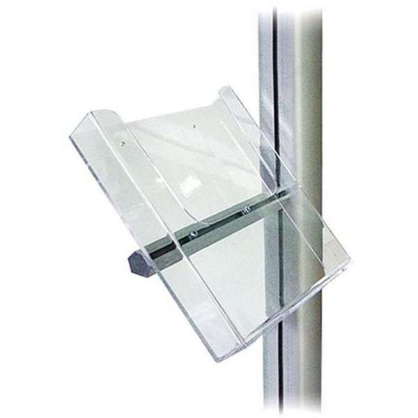 Multi Stand Prospekthalter aus Acryl mit Aluminiumhalterung, A5