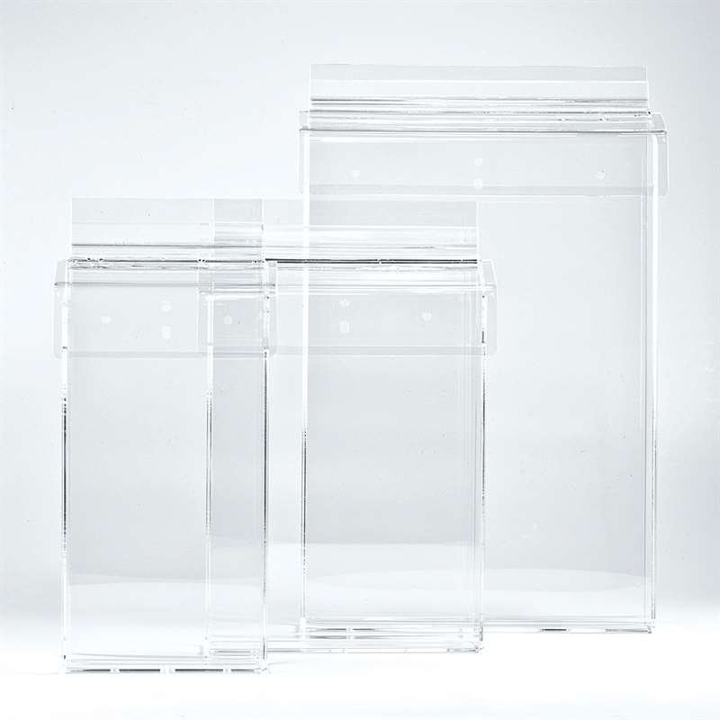 Outdoor-Prospekthalter box aus Acryl, vertikal, M65