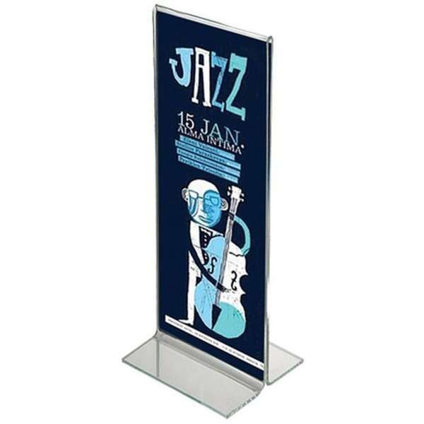 T - Men&uuml;kartenhalter vertikal - M65 Flyer - 9,9 x 21 cm