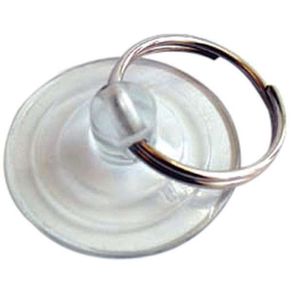 Namensschild für Tisch aus Aluminiumprofil, silber/schwarz - 7,4x15cm