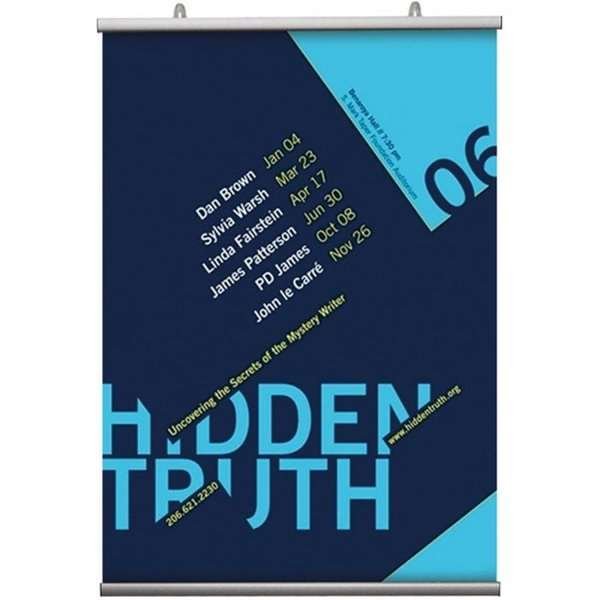 Posterleiste Doppelseitig, Satz, 21 cm - 120 cm