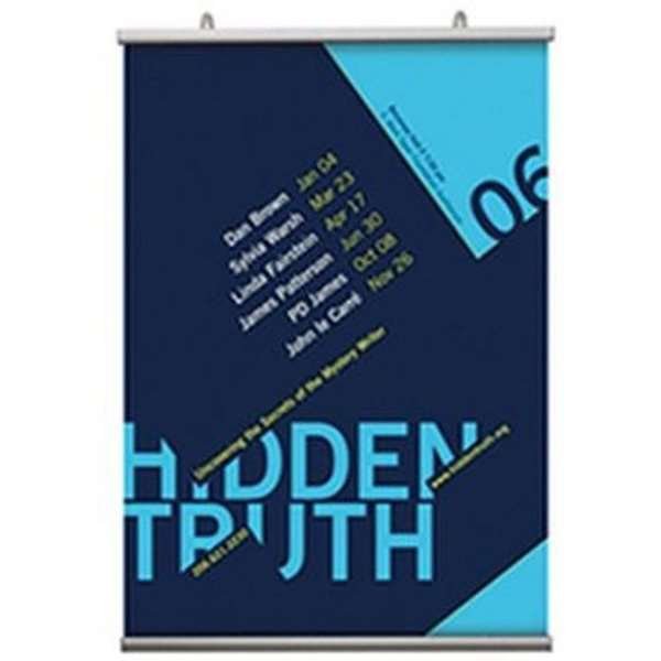 Posterleiste Doppelseitig, Satz, 21 cm - A4 - 21 cm