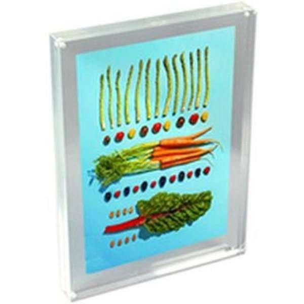 Block-Visitenkartenhalter für eine Visitenkarte - 11 x 7,4 cm