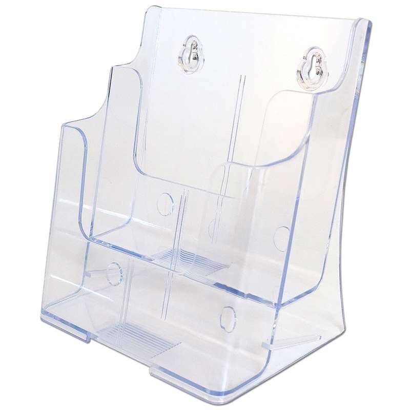 Tisch und Wandbrosch&uuml;renhalter Acryl, 2 x A5