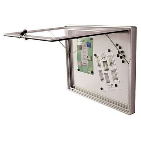 Aushängeschrank magnetisch mit Schloss - 4xA4