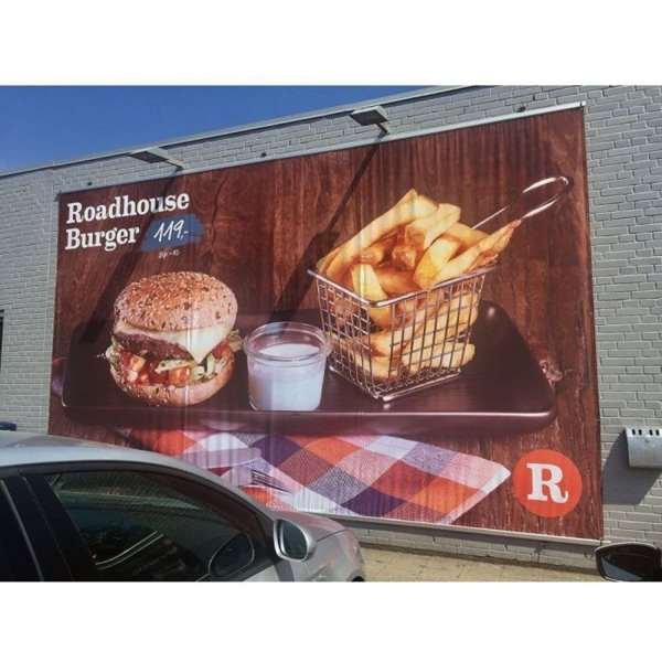 Aluminiumhalterung zur Boden-/Deckenmontage des Outdoor-Bannerprofils