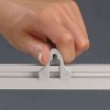 Posterklemmen-Set, Posterleiste mit 25mm Aluminium-Posterstreifen - 85 cm (A0) #5