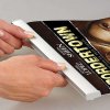 Posterklemmen-Set, Posterleiste mit 25mm Aluminium-Posterstreifen - 85 cm (A0) #9