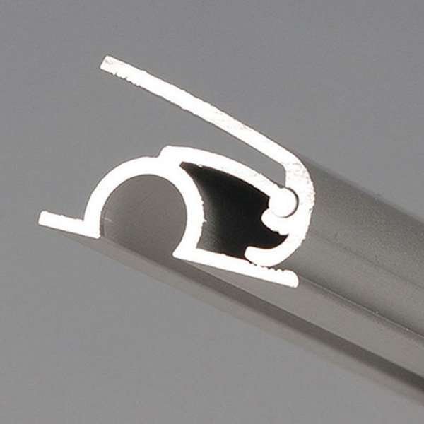 Posterklemmen-Set, Posterleiste mit 25mm Aluminium-Posterstreifen - 85 cm (A0)