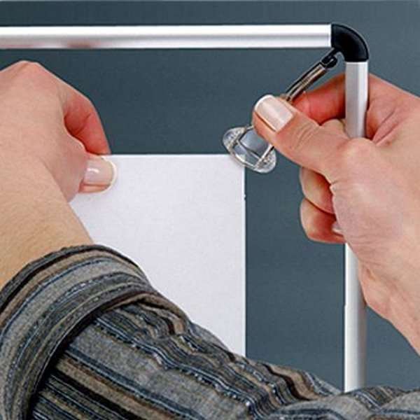 Poster Strecher Posterrahmen doppelseitig - 50x70 cm - Silber