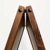 Kreidetafeln Kundenstopper mit dunkel gebeiztem Holz inkl. 8 Stk. Kreidemarker #4