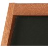 Wooden Kreidetafel für Tisch aus Holz mit Füßen. Dunkles Holz - A4 - 21,6 x 27,9 cm #4