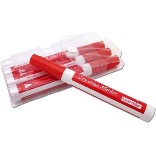 Whiteboard-Marker - 4 Stk. Rot