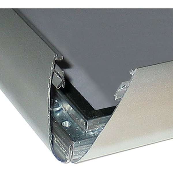 Watersafe Klapprahmen mit 35mm Aluminiumprofil, silber - 50 x 70 cm