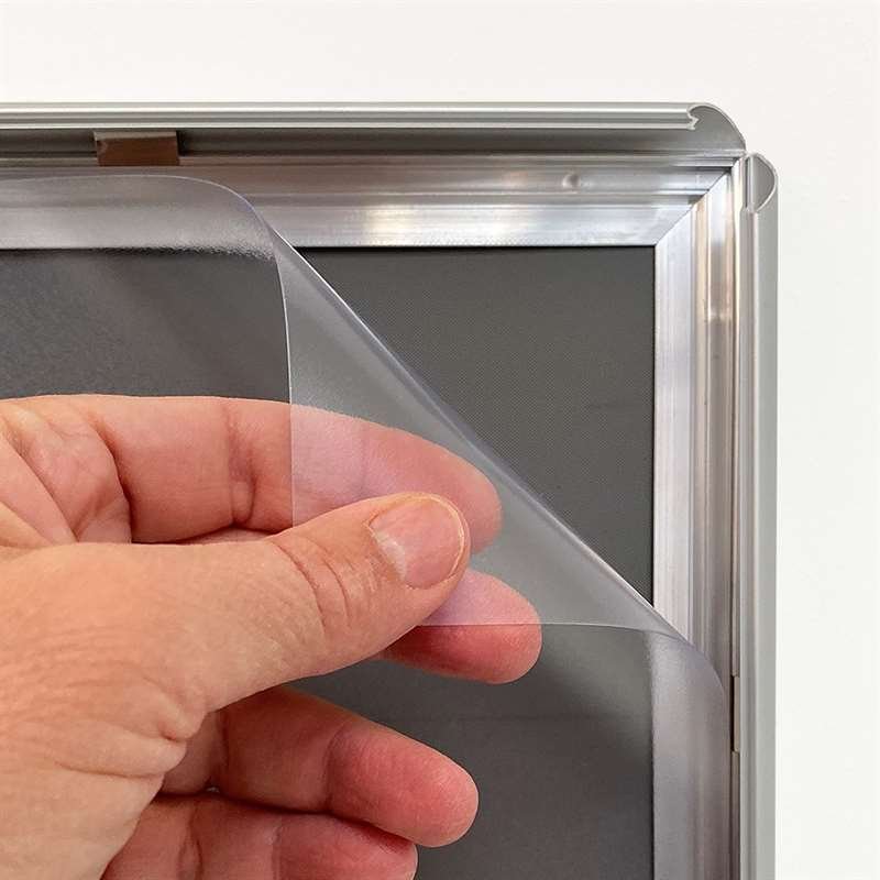 Klapprahmen mit 17mm Aluminiumprofil, Silber - A2