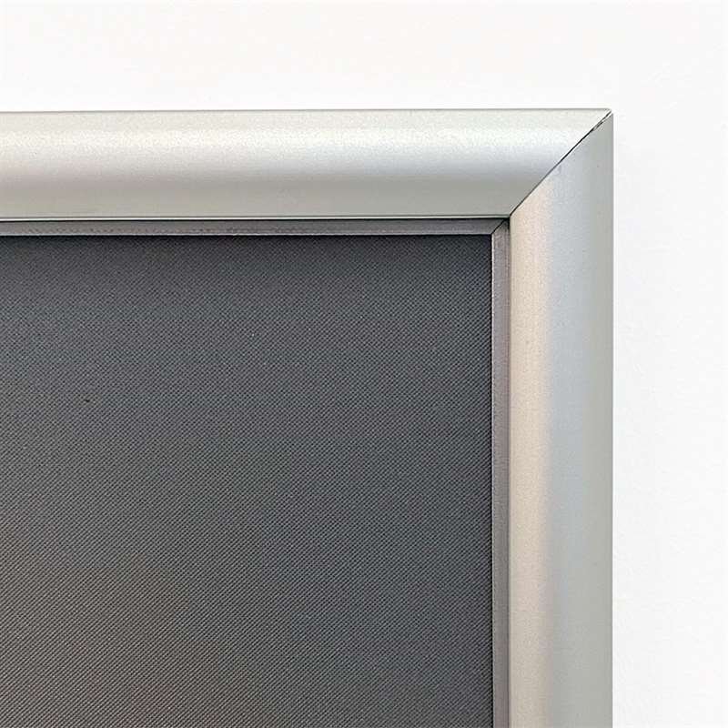Klapprahmen mit 17mm Aluminiumprofil, Silber - A2