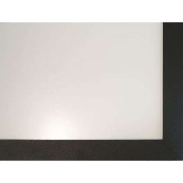 CROWN Klapprahmen mit 33mm Aluminium-Flachprofil, schwarz - A2