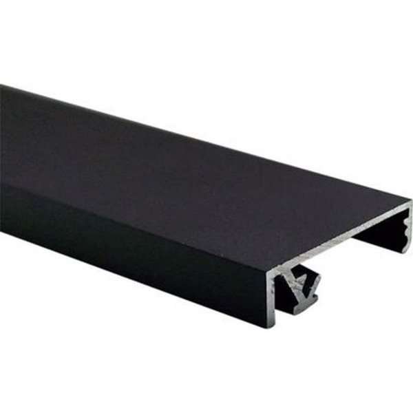 CROWN Klapprahmen mit 33mm Aluminium-Flachprofil, schwarz - A2