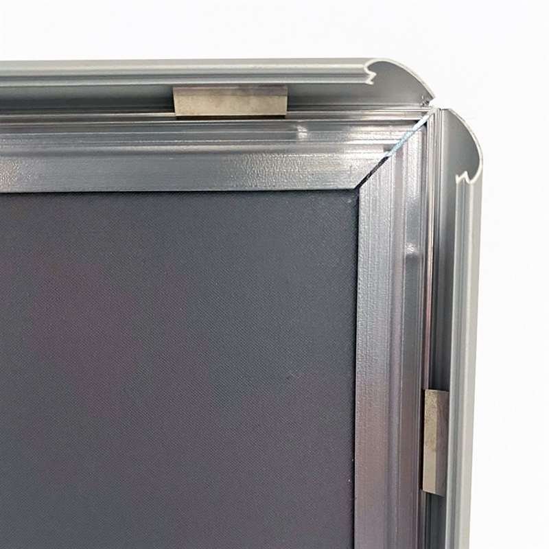 Klapprahmen mit 20mm Aluminiumprofil, silber - A2