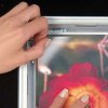 Klapprahmen mit 32mm Aluminium-Rondo-Profil, silber - A2 #5