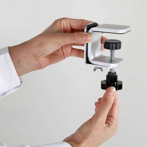 Kantenklemmen-Set für Hygieneabschirmung Tisch, 2-tlg