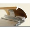 Klapprahmen mit 25mm Aluminiumprofil, gold poliert - A2 #2
