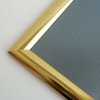 Klapprahmen mit 25mm Aluminiumprofil, gold poliert - A2 #6
