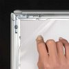 Klapprahmen mit 25mm Aluminiumprofil, Chrom - A2 #8