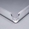 Abschließbarer Klapprahmen mit 32mm Aluminiumprofil, silber - 50 x 70 cm #7
