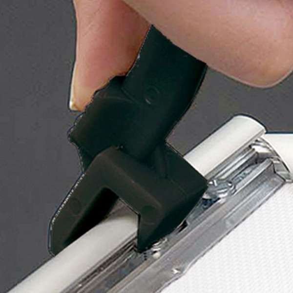 Klapprahmen mit 42mm Aluminium-Sicherheitsrahmenprofil, silber - A2