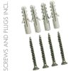 Klapprahmen mit 25mm starkem Aluminium-Sicherheitsrahmenprofil, silber - A4 #2