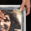 Klapprahmen mit 32mm Aluminium-Flachprofil, silber - 50 x 70 cm #3