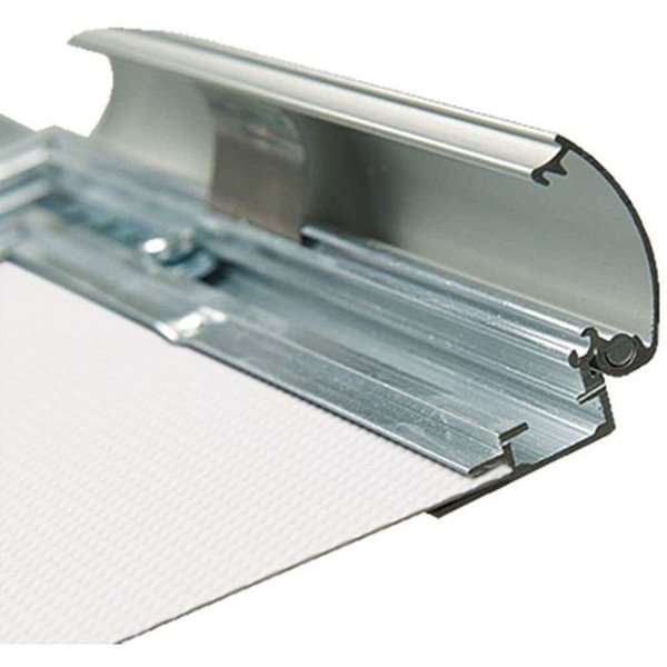Klapprahmen mit 30mm Aluminiumprofil, silber - A2