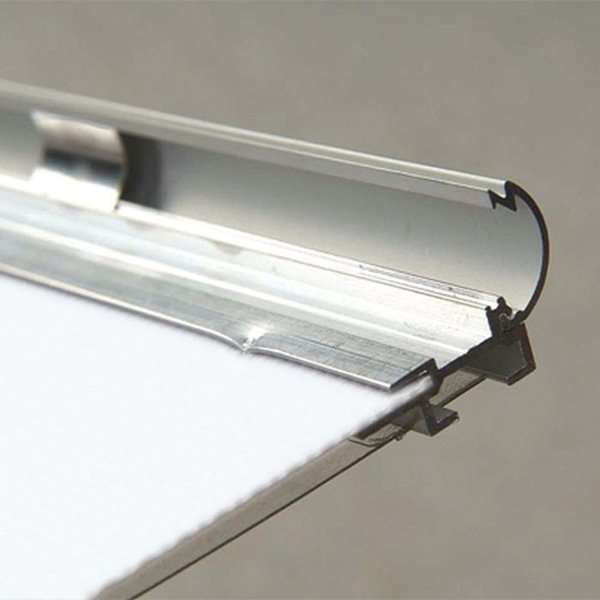 Klapprahmen mit 15mm Aluminiumprofil, silber - A2