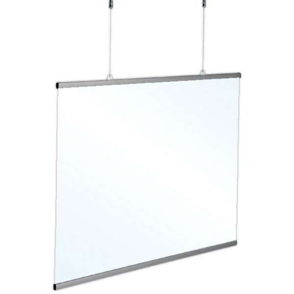 Hygieneabschirmung zum Aufhängen - 120 x 70 cm