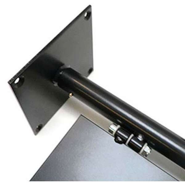 Antikes H&auml;ngeschild aus Stahl und Schmiedeeisen, Schwarz