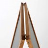 Wooden Kreidetafel Kundenstopper aus Holz mit metalltafel, 59 x 119 cm #4
