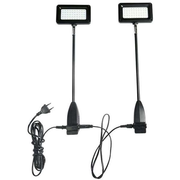 Crown Truss, LED, 15 Watt Strahler, inkl. Halter. 1 Satz = 2 Stk. Spot schwarz
