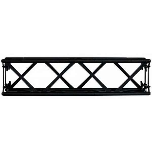 Crown Truss 15 Messewand mit Banner - schwarz